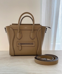 CARTERA CELINE LUGGAGE NANO DUNE - The Brand Closet