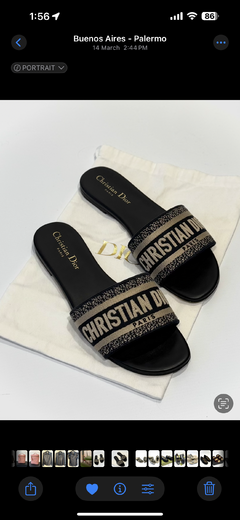 SANDALIAS DIOR DWAY T. 38 - comprar online