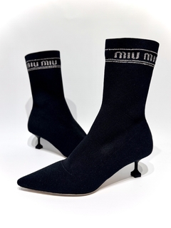 BOTAS MIU MIU INTARSIA T. 36.5 - comprar online