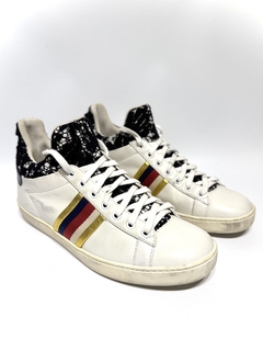ZAPATILLAS GUCCI ACE AYERS SYLVIE T. 38 - comprar online