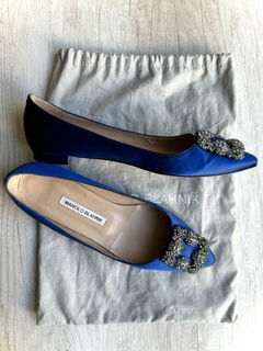 Manolo Blahnik Hangisi Flats T. 37.5