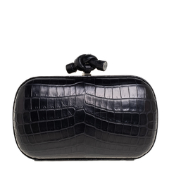 CLUTCH BOTTEGA VENETA CROC KNOT