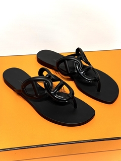 SANDALIAS HERMES EGERIE RUBBER T. 38 - comprar online