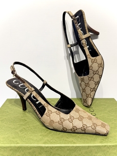ZAPATOS GUCCI SLINGBACK T. 40.5 en internet