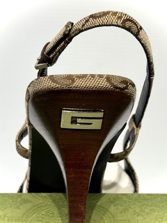 ZAPATOS GUCCI SLINGBACK T. 40.5 - The Brand Closet