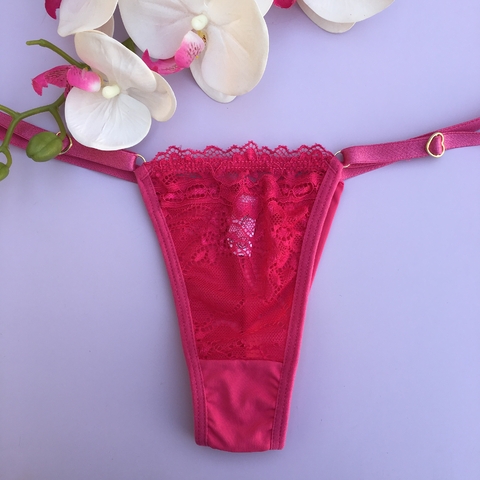 Calcinha fio duplo (Pink) - comprar online