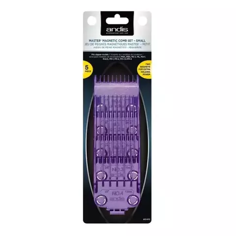 Kit 5 Pentes de Altura Magnéticos Andis Fade Master