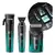 Combo VGR V-694 Corte + Acabamento + Shaver Verde Bivolt