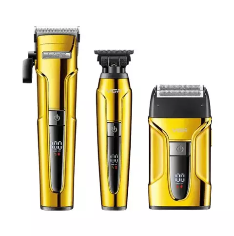 Combo VGR V-694 Corte + Acabamento + Shaver Dourado Bivolt Combo VGR V-694 Corte + Acabamento + Shaver Dourado Bivolt Co