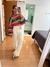 Tricot Feminino Listrado Agatha na internet