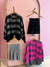 Cardigan Feminino Listrado Luana na internet