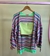 Kimono Feminino em Tricot com Listras na internet