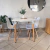 COMBO EAMES 120X80 Rectangular + 4 Sillas Eames - comprar online