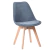 Silla Tulip Tapizado Pana Premium en internet