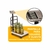 Báscula Plataforma Plato Inox 500kg/50g RHINO BP-500 en internet