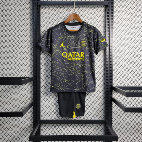 Conjunto Infantil PSG Fourth Aways 23/24