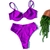 BKINI Marina Fúcsia Trilobal Hot Pants