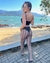 Calça Tule Lurex preta - comprar online