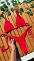 BKINI CORTININHA VERMELHO LAÇO CANELADO VIENA - loja online