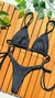 BKINI CORTININHA PRETO LAÇO CANELADO VIENA - comprar online