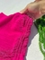 Saia Franzida Rosa Magenta Duna Stripe - comprar online