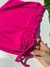 Saia Franzida Rosa Magenta Duna Stripe - Bkini&Co