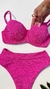 Imagem do BKINI MELISSA ROSA PINK DUNA STRIPE HOT PANTS