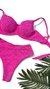 BKINI MELISSA ROSA PINK DUNA STRIPE HOT PANTS - comprar online
