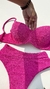 BKINI MELISSA ROSA PINK DUNA STRIPE HOT PANTS - loja online