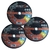 3 DISCOS DE CORTE 9" METAL E AÇO 230X1,9X22,2MM WALTON