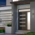 APLIQUE HALL 8W ALUMINIO COLOR NEGRO GSG DESIGN en internet
