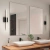 APLIQUE HALL 8W ALUMINIO COLOR NEGRO GSG DESIGN - comprar online