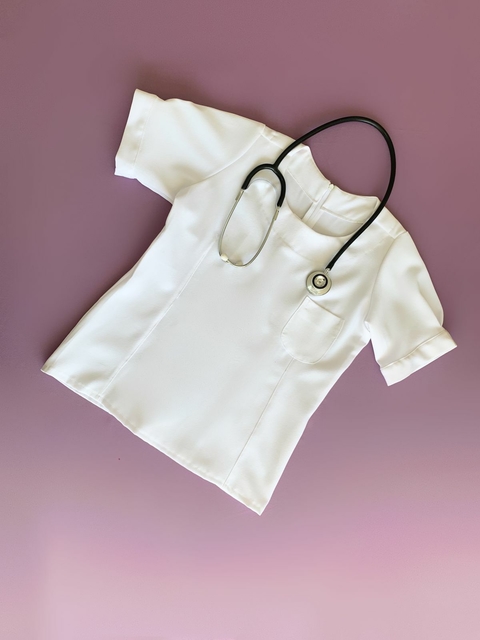 Blusa Peônia com bolsos Branca - P.E.