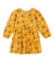 VESTIDO MALHA COM ESTAMPA DE BOLAS E BABADO COLORITTA na internet