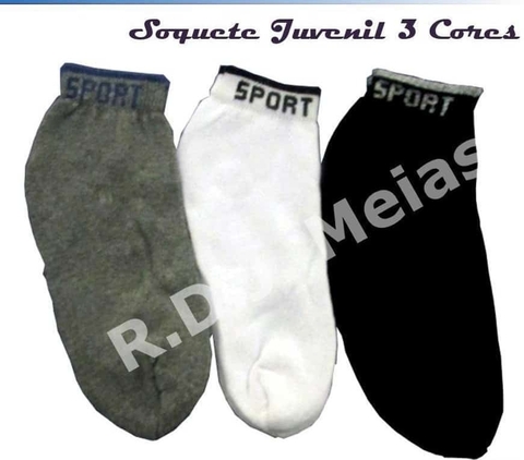MEIA SOQUETE JUVENIL RDJ