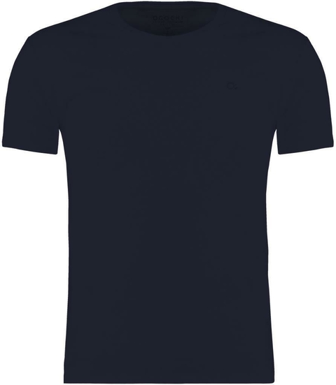 CAMISETA ESSENCIAL SLIM OGOCHI AZUL MARINHO GOLA 0