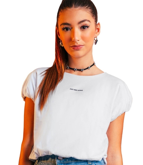 BLUSA FEMININA COM GOLA REDONDA ROVITEX JUVENIL