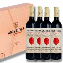 Vino Arístides caja x 4