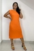 Vestido Tubinho Canelado Letícia - comprar online
