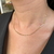 Choker Bolinha Achatada 2024/2 Lisa Dourado