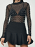Blusa Tule com Aplicacoes na internet
