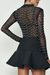 Blusa Tule com Aplicacoes - comprar online