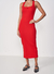 Vestido Canelado
