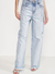 Calça Jeans Bruna low com Correntes