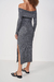 Vestido Canelado - comprar online