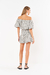 Saia Linho Listrada - comprar online