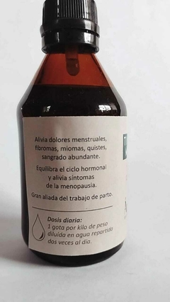 TINTURA MADRE "TONICO UTERINO" 60ml - comprar online