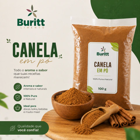 CANELA EM PÓ