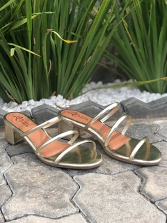 Saltinho bloco Luísa com três tiras (5cm) - comprar online