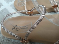 Sandália Cecília papete 2 modelos em 1 com brilho de strass - comprar online